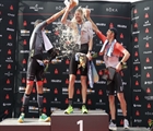 Marta Sanchez ESP Rasmus Svenningsson SWE win IRONMAN African Champs