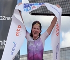 Rebecca Anderbury GBR, Valdemar Solok DEN Win 70.3 Poznan Poland
