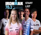 70.3 Langkawi Malaysia Pro Start List