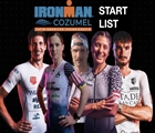 IRONMAN Cozumel Mexico Pro Start List