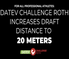 CHALLENGE Roth increases drafting distance in the Pro field to 20 metres