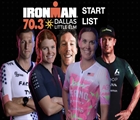 70.3 Dallas Little Elm Pro Start List