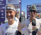Djenyfer Arnold BRA Luciano Taccone ARG Win IRONMAN 70.3 Brasilia