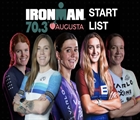 IRONMAN 70.3 Augusta Pro Start List
